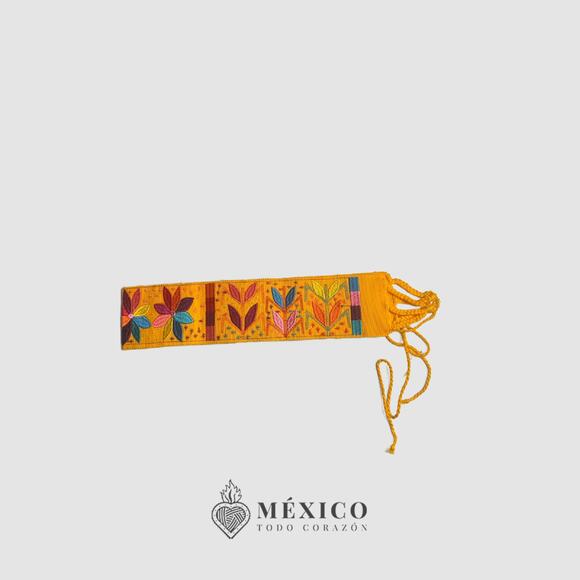 Mexican Folkloric belt day of the dead 5 de Mayo colorfull mexico todo corazon - Picture 2 of 5